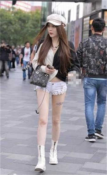 网红韩婧格臭豆腐